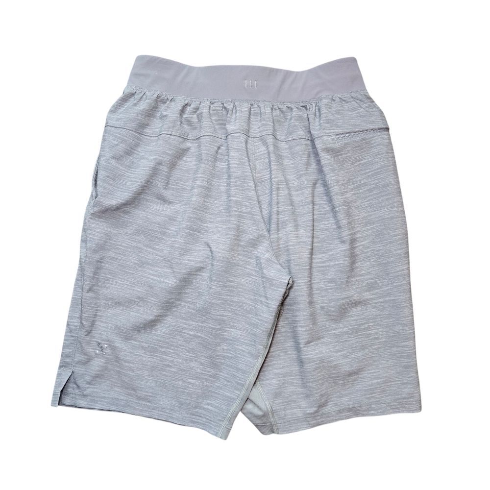 Men's Lululemon T.H.E. Short 9" - Heather Allover Sea Salt Light Cast - Picture 4 of 9